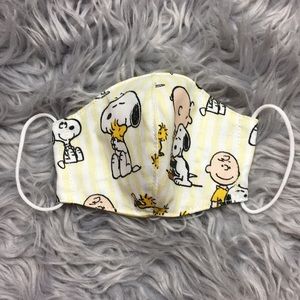 Kids Ages 3-5 Charlie Brown Face Mask